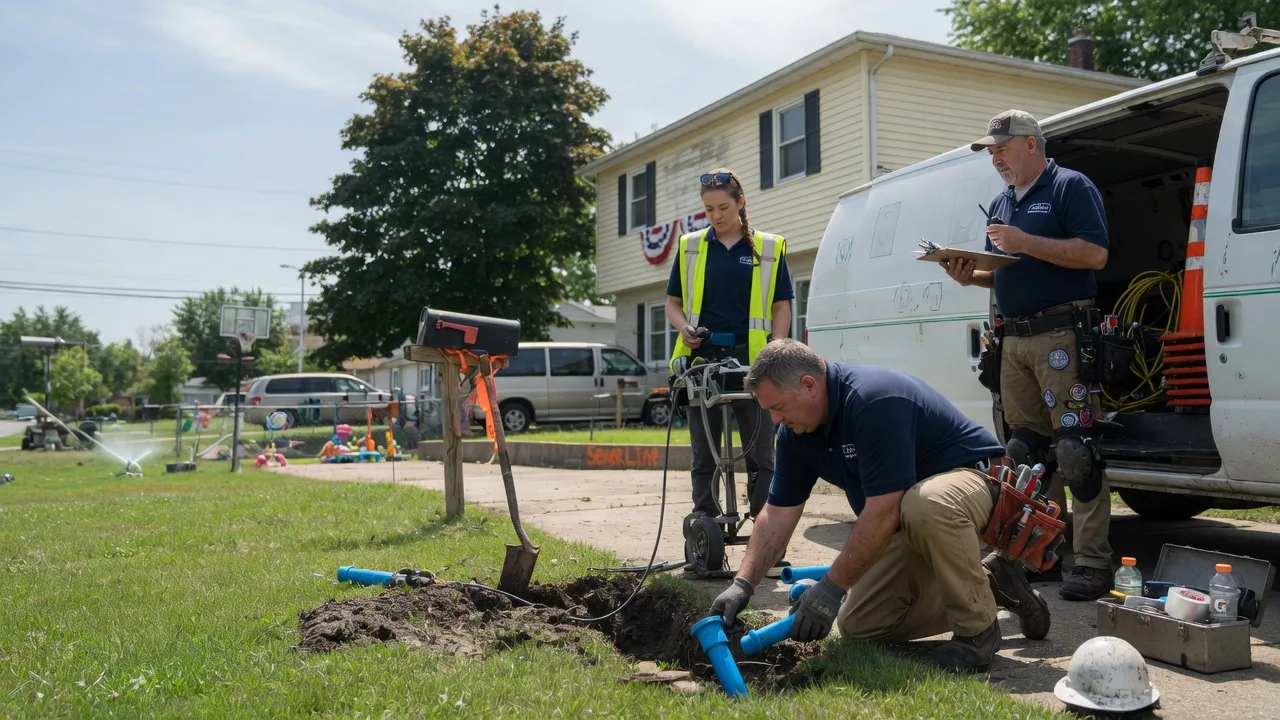 Slab Leak Repair in New Philadelphia, OH near me